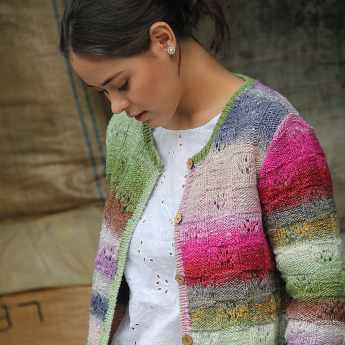 Noro Boxy Cardigan Knitting Pattern