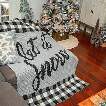 Let It Snow Blanket & Pillow