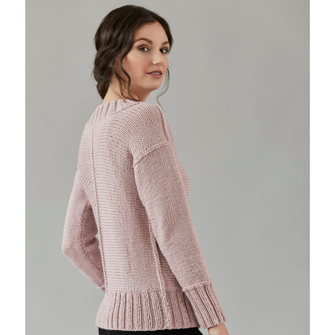 Sesia Meredith Pullover Jumper Knitting Pattern