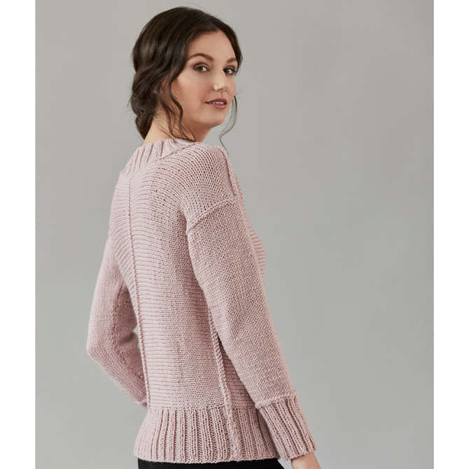 Sesia Meredith Pullover Jumper Knitting Pattern