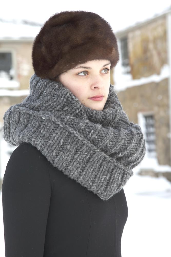 Farrow Rib Cowl Reversible Rib Cowl