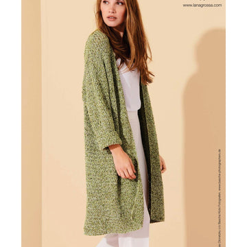 Lana Grossa Jacket Cardigan Knitting Pattern