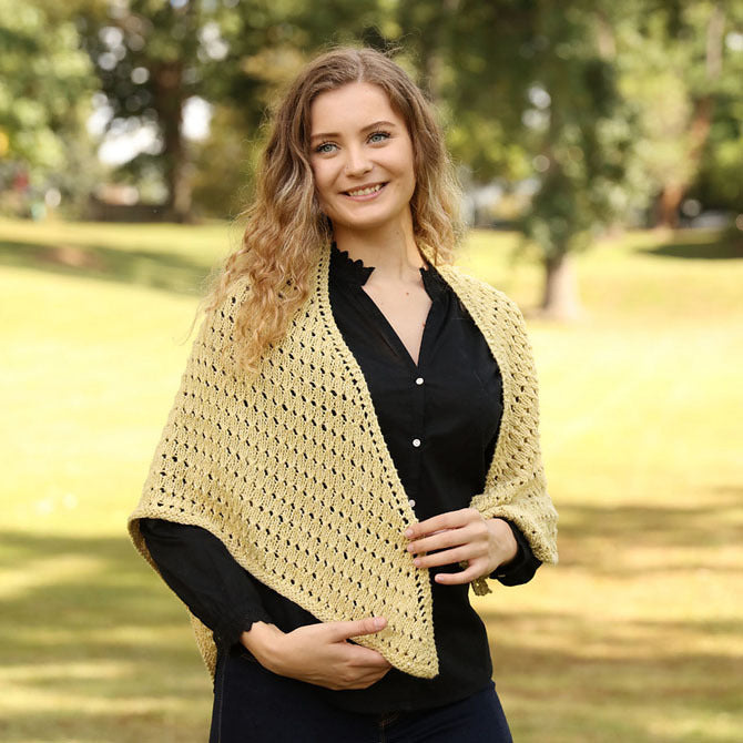 Plymouth Yarn 3362 Shawl Wrap Knitting Pattern