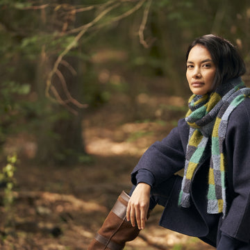 Patchwork Scarf Knitting Pattern