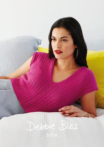 Debbie Bliss Silvia Top Knitting Pattern