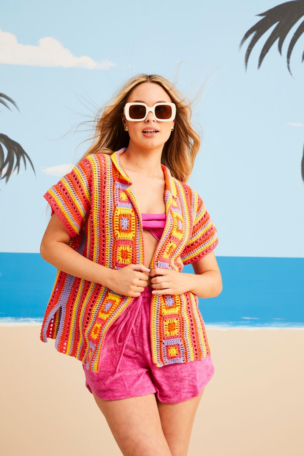 Sirdar Miami Nice Shirt Top Crochet Pattern