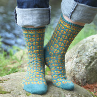 Valley Yarns Sunny Day Socks Knitting Pattern