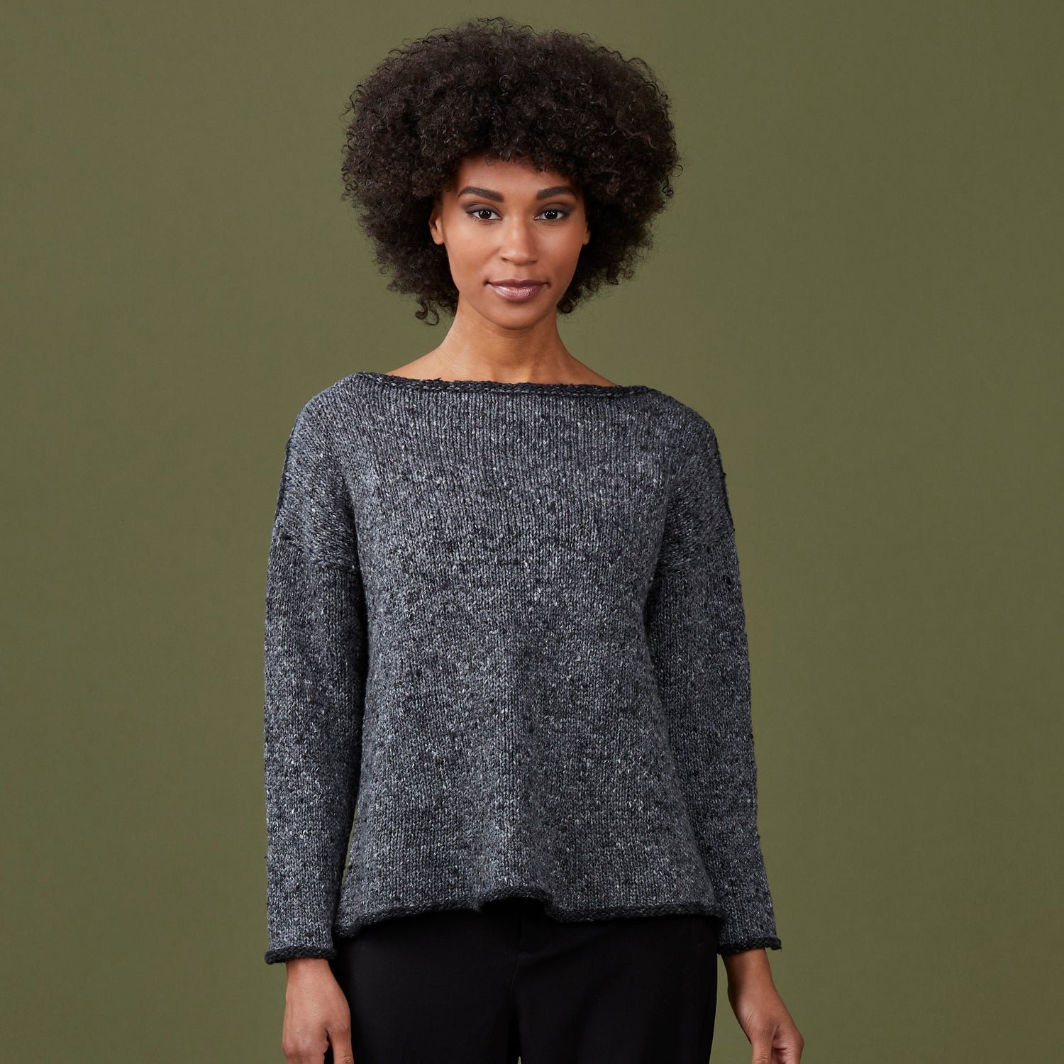 Stacy Charles Fine Yarns Lydia Pullover Knitting Pattern