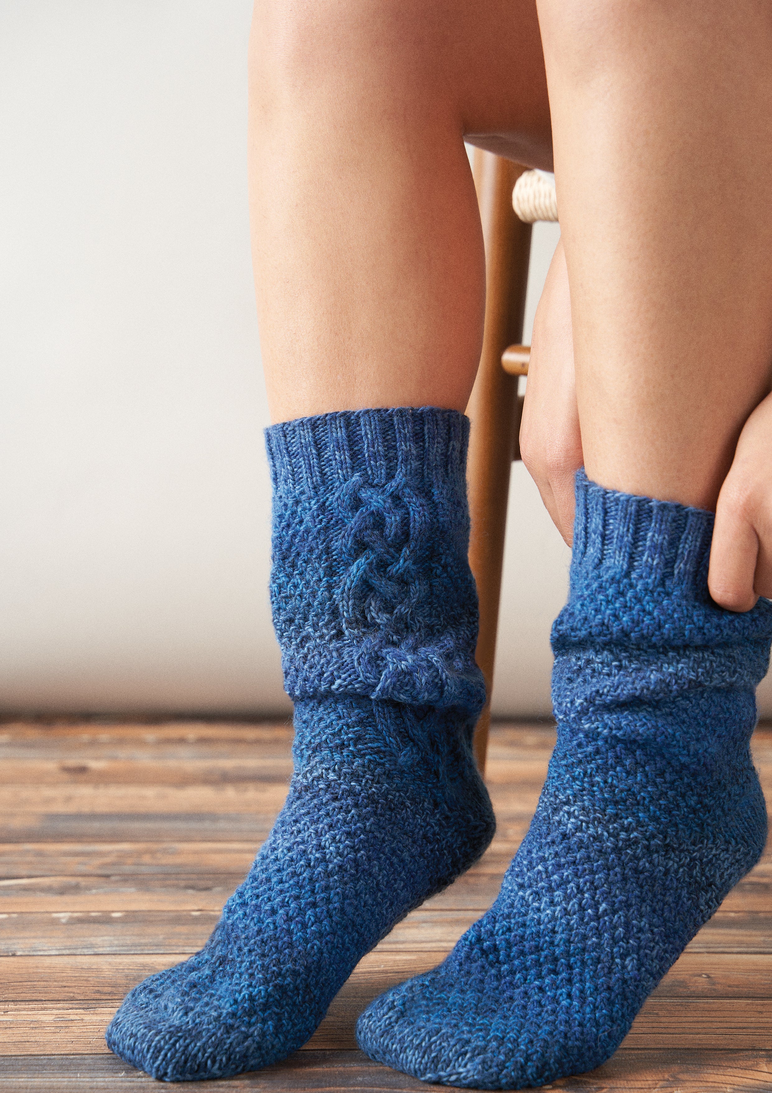 Temple Socks Knitting Pattern