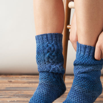 Temple Socks Knitting Pattern
