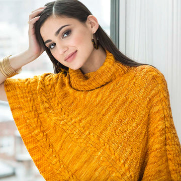 Malabrigo Marigold Cape Knitting Pattern