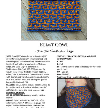 Klimt Cowl