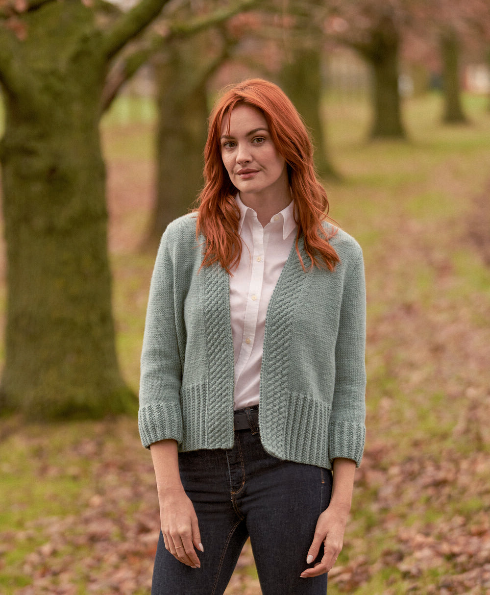 Sunbird Cardigan Knitting Pattern