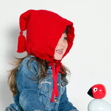 MillaMia Lottie Hood Knitting Pattern