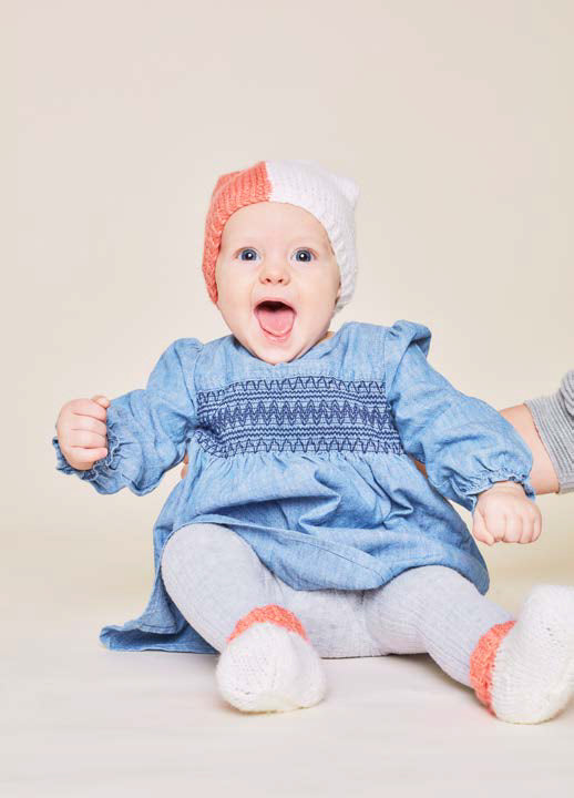 Paintbox Yarns Polar Beanie Knitting Pattern