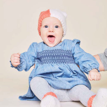Paintbox Yarns Polar Beanie Knitting Pattern
