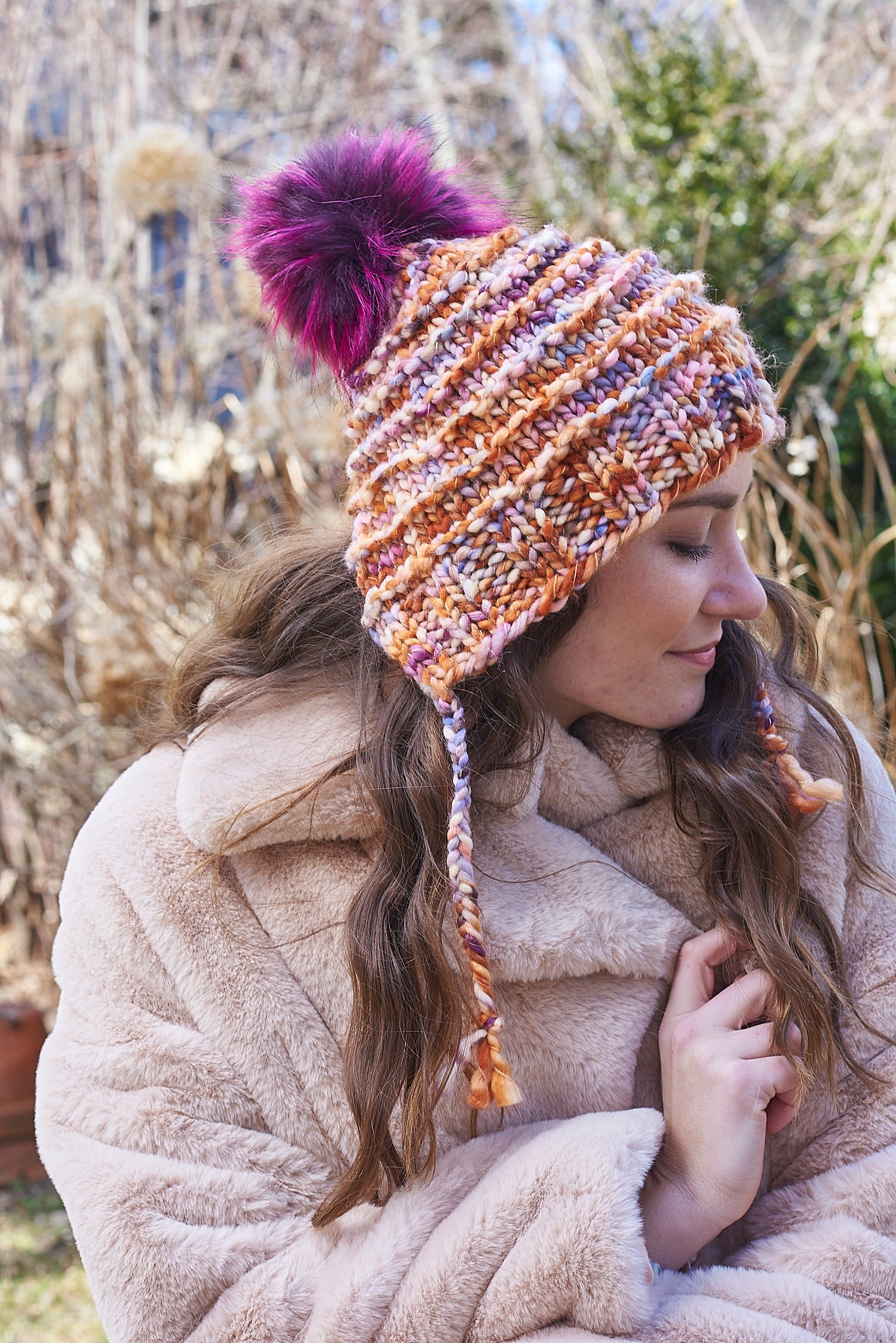Berroco Lavanda Hat Knitting Pattern
