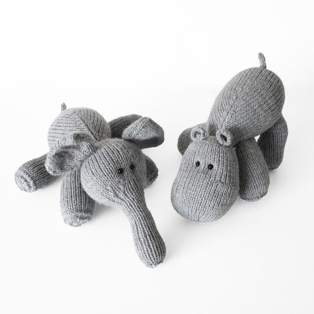 Hippo and Elephant