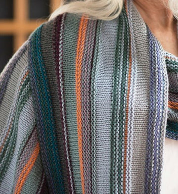 Running Stitch Scarf in Berroco Ultra Wool PDF