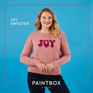 Paintbox Yarns Joy Sweater Knitting Pattern