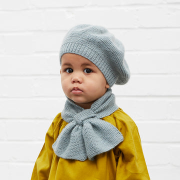 Debbie Bliss Celestia Beret & Cravat Knitting Pattern