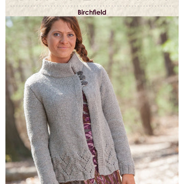 Classic Elite Yarns Birchfield Cardigan Knitting Pattern