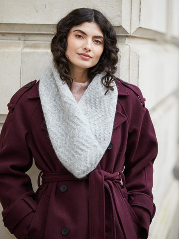 Kayla Scarf + Snood Knitting Pattern
