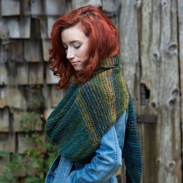 Berroco Grande Ronde Wrap Knitting Pattern