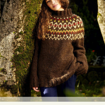 Hvammur Sweater Jumper Knitting Pattern