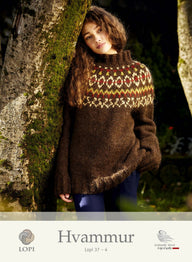 Hvammur Sweater Jumper Knitting Pattern