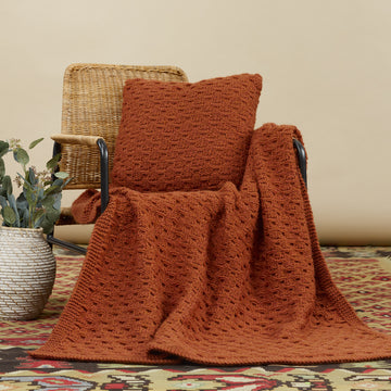 Tahki Yarns Sunrise Mountain Blanket & Pillow