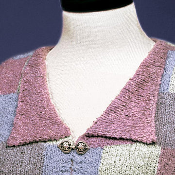 Color Block V-Neck Vest #110