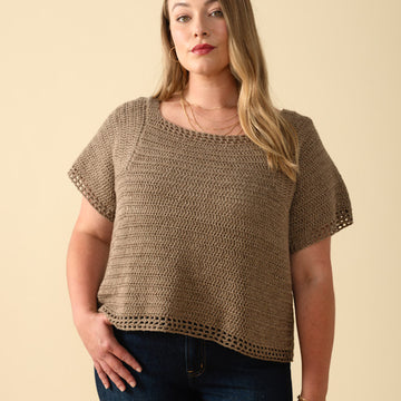 Maude Top in Berroco Iris Crochet Pattern