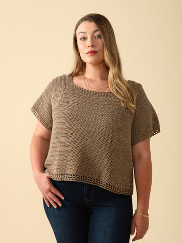 Maude Top in Berroco Iris Crochet Pattern