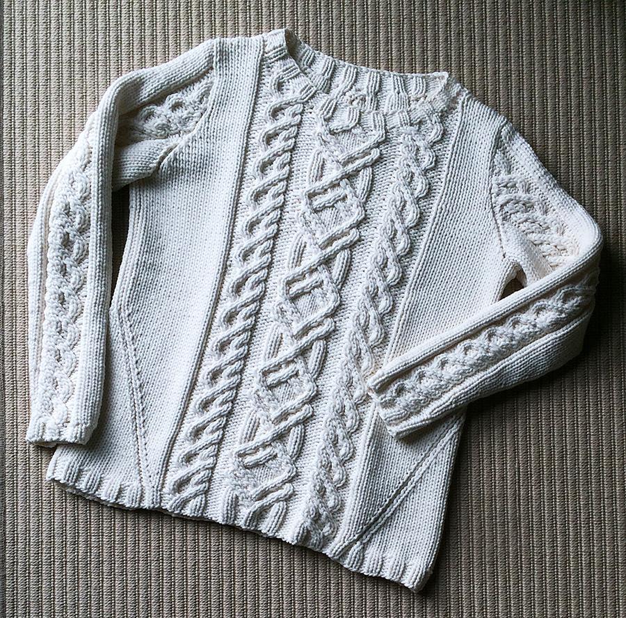 Lariana Cabled Pullover