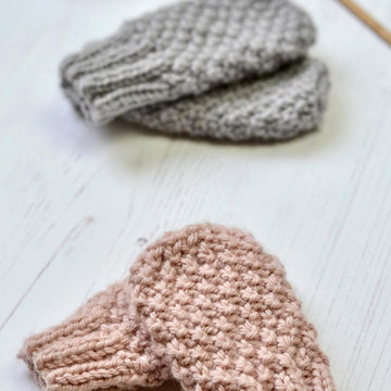 Hope Simple Baby Mitts