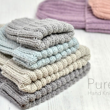 Mikki ARAN Simple Rib Hat