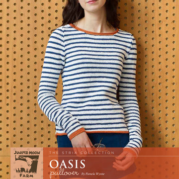 Oasis Pullover Jumper Knitting Pattern