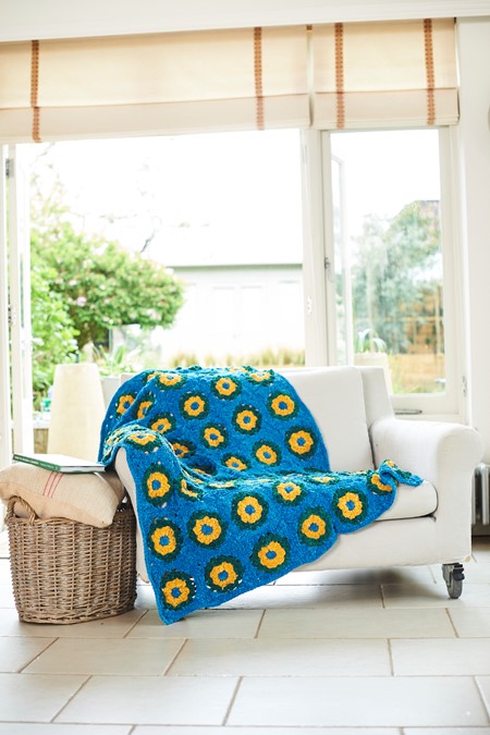 Motif Blankets in Stylecraft Chenille Chunky - 10249