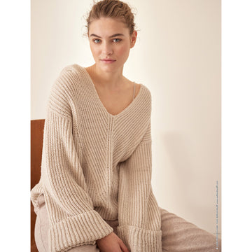 Lana Grossa Hoodie Jumper Knitting Pattern