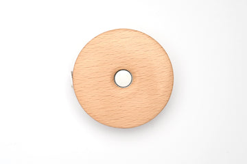 KnitPro Retractable Tape Measure Beech Wood - Round