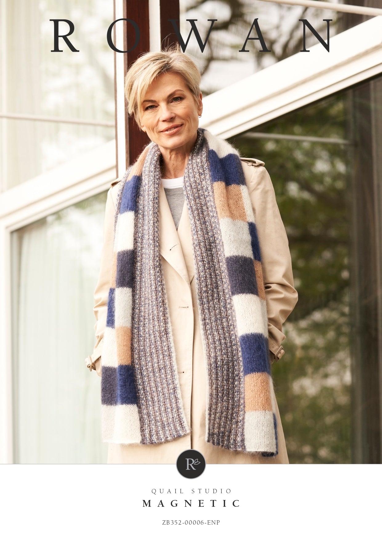 Magnetic Wrap Scarf Knitting Pattern