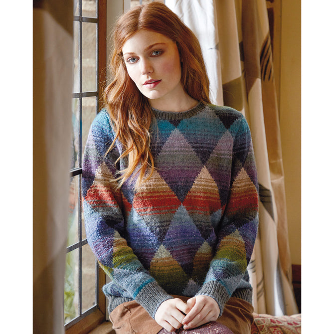 Rowan Shaded Diamond Jumper Knitting Pattern