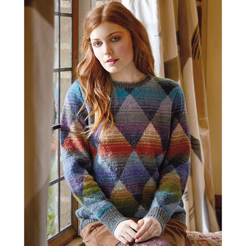 Rowan Shaded Diamond Jumper Knitting Pattern