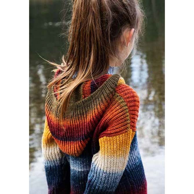 Lang PTO28-02 Hooded Sweater Jumper Knitting Pattern