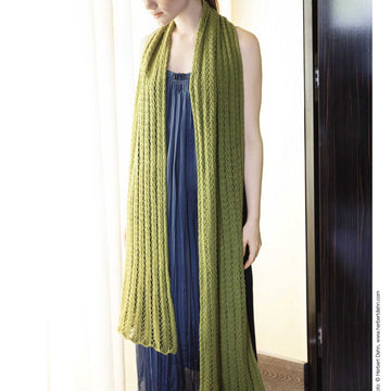 Lana Grossa 20 Scarf in SeventyFive PDF
