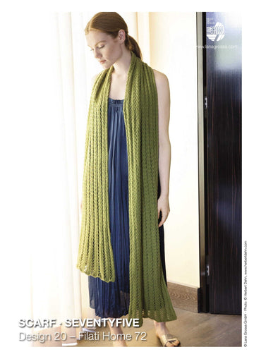Lana Grossa 20 Scarf in SeventyFive PDF