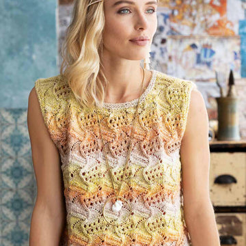 Noro Lace Sleeveless Top Knitting Pattern