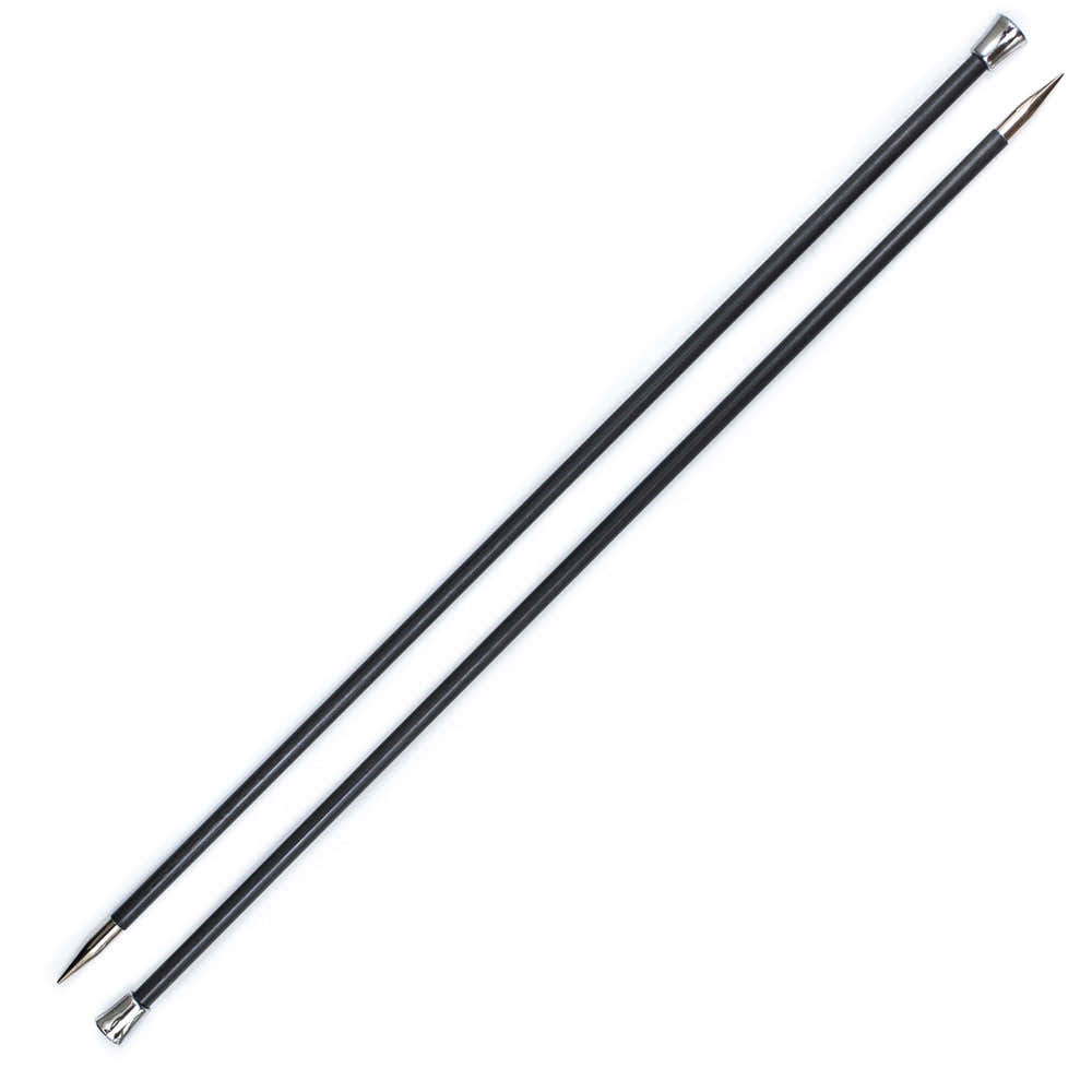 KnitPro Karbonz Single Point Needles 14"
