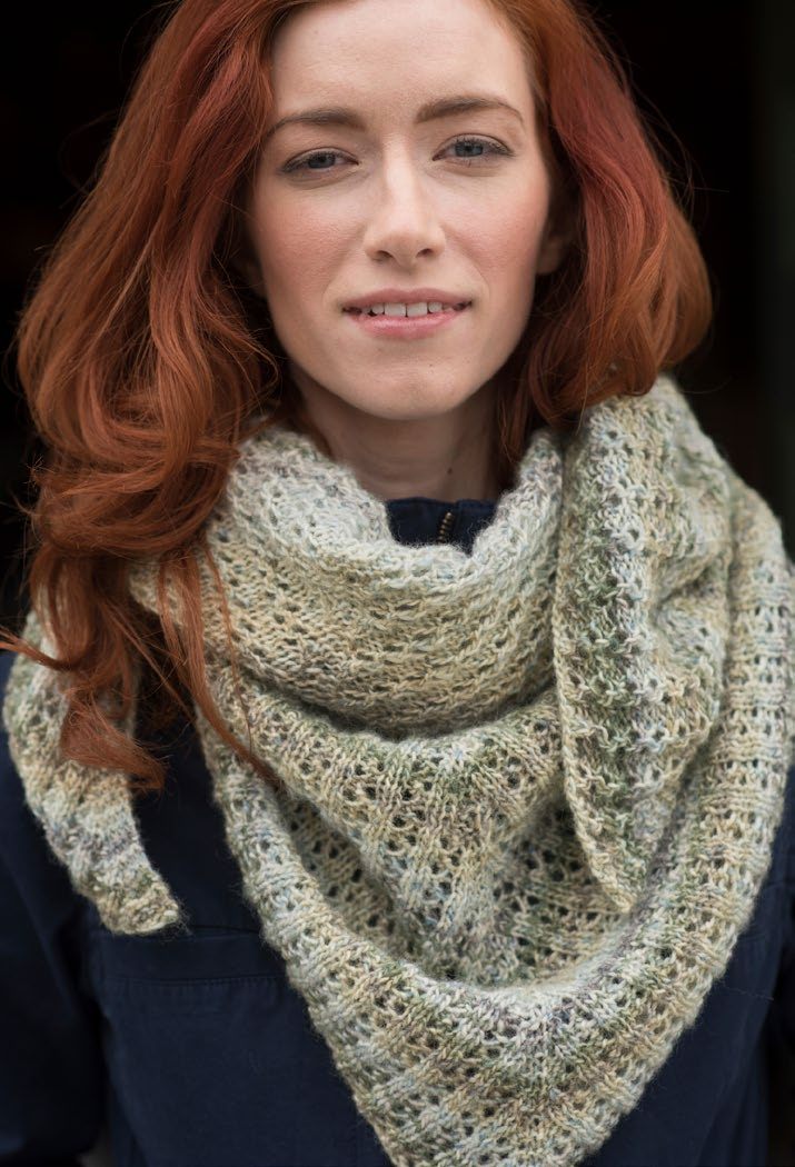 Miss Honey Shawl Wrap Knitting Pattern